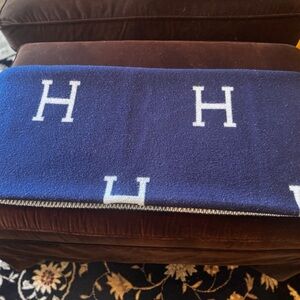 Authentic Hermes wool Avalon throw